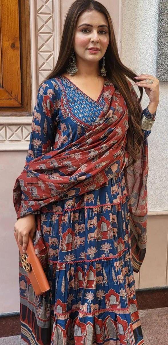 Anarkali kurta set