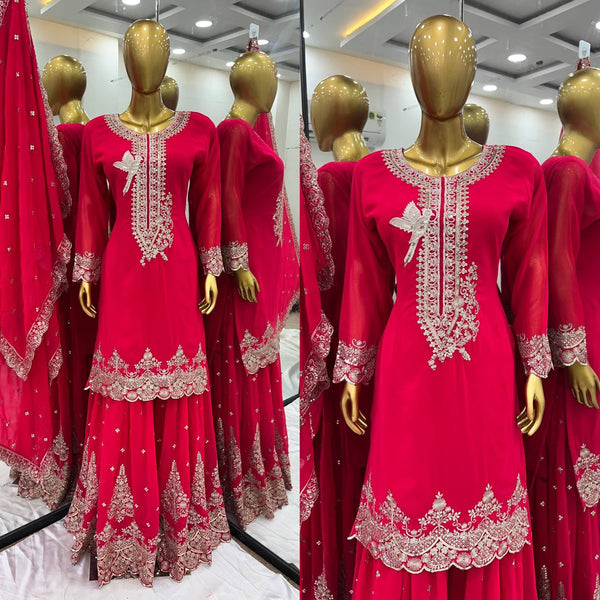 3 piece Sharara set