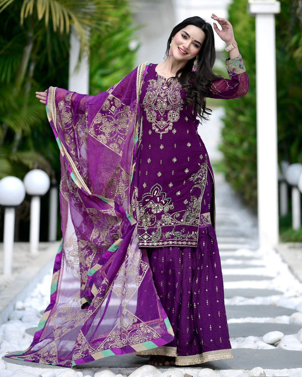 3 piece kurti set